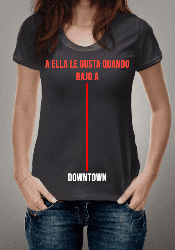 Camiseta Estampa Anitta - Downtown