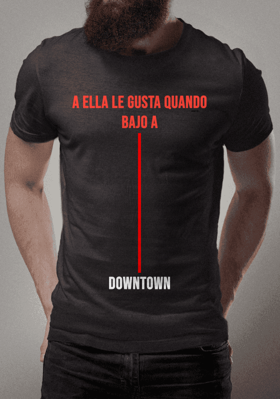 Camiseta Estampa Anitta - Downtown