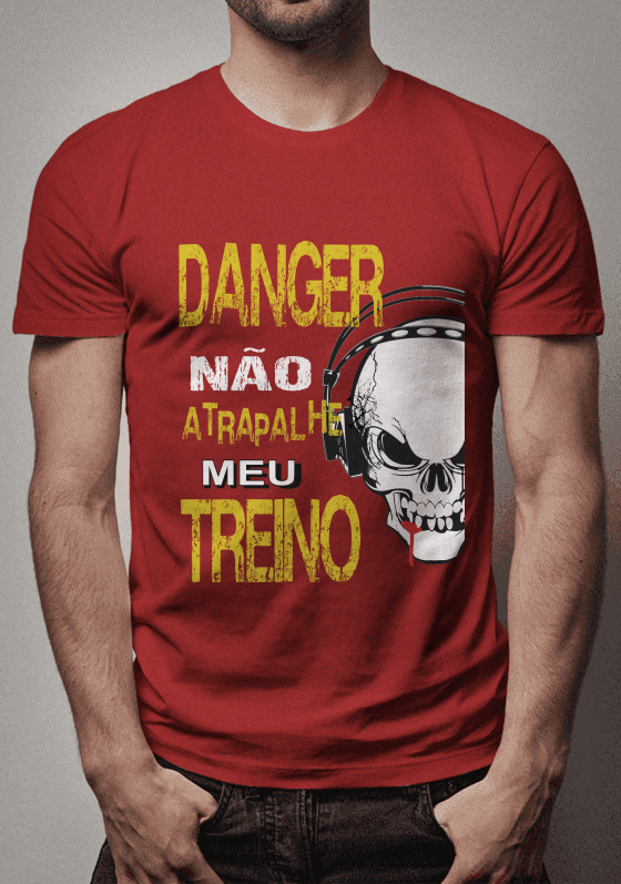 Camiseta Estampa Danger 