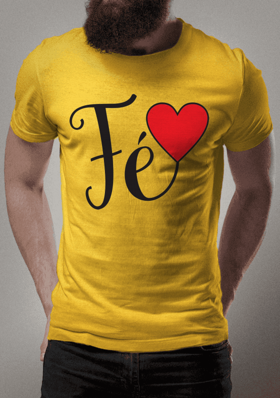 camiseta Fé