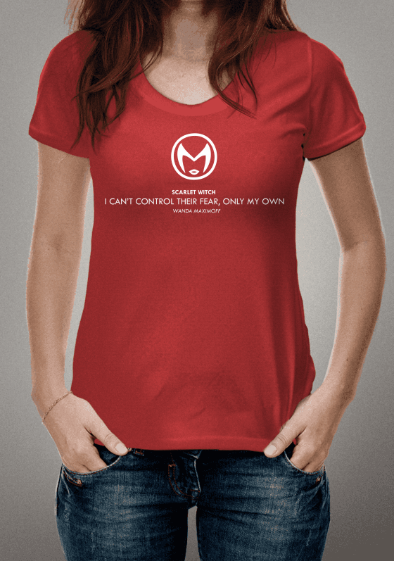 Nome do produto  Camiseta Feiticeira Escarlate