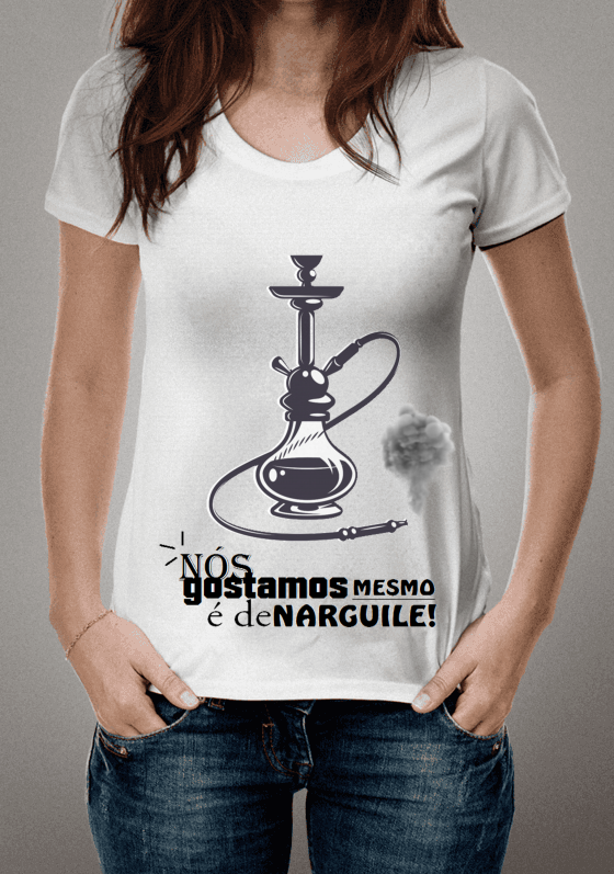 Nome do produto  Camiseta feminina nargule