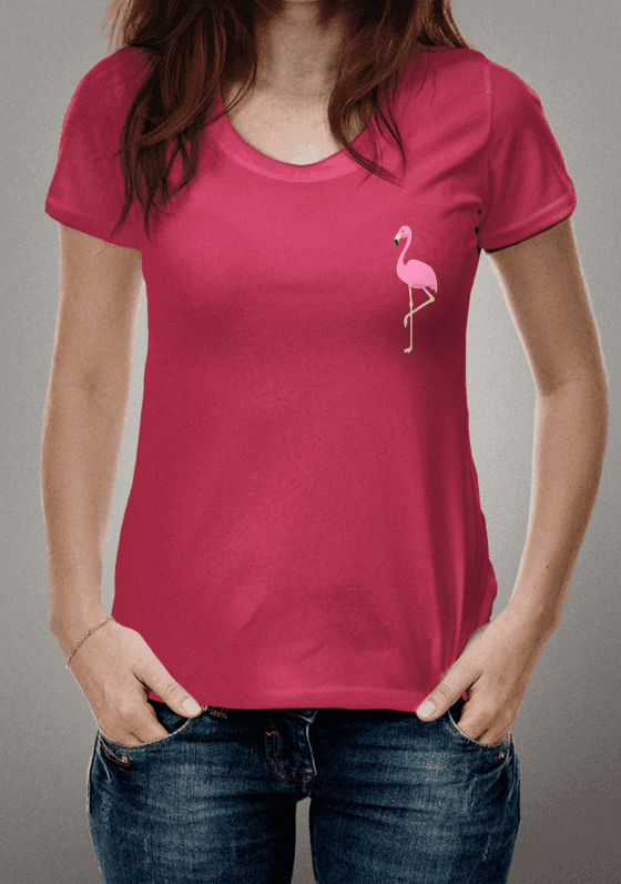 Camiseta Flamingo