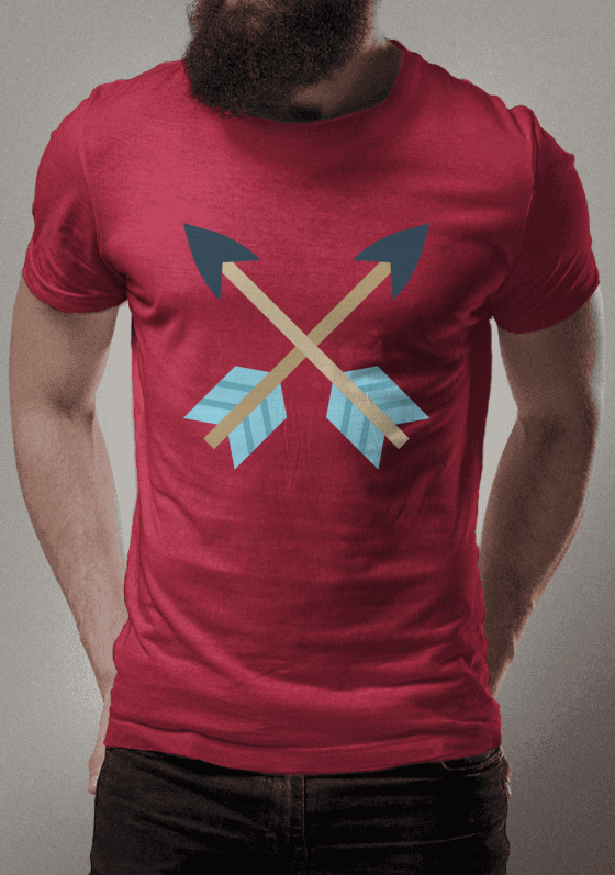 Camiseta Flechas Cruzadas