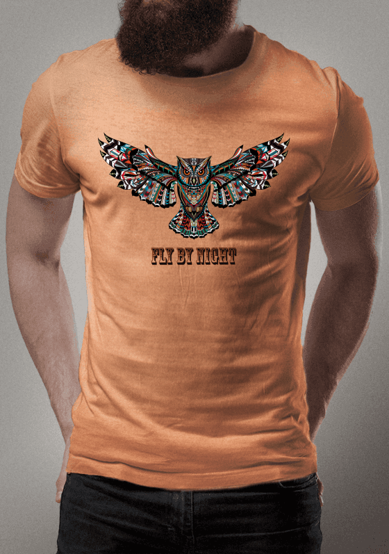 Camiseta FLY BY NIGHT