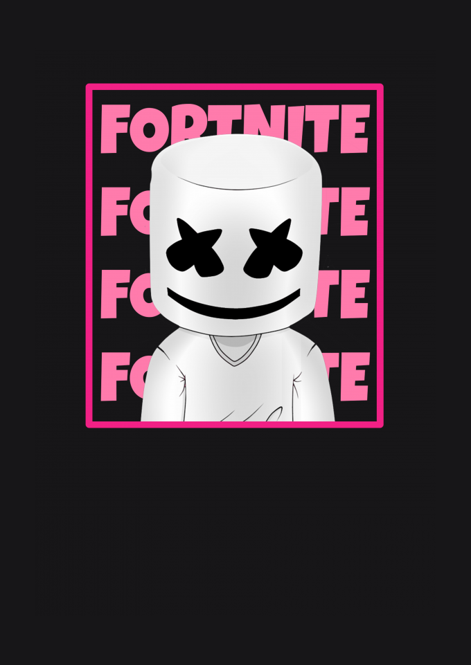Camiseta FORTNITE Masculina - Estampa Caveira Brilhante Branco G