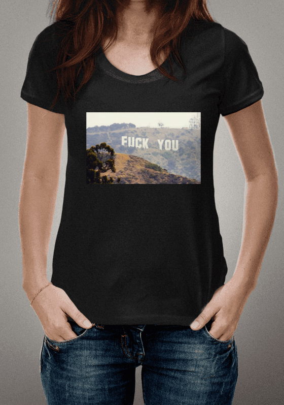 Nome do produto  Camiseta Fuck You LA TRIBO