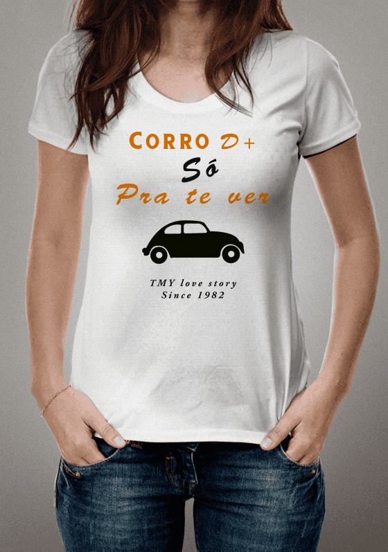 Nome do produto  Camiseta Fusca Para o Amor TMY Love Store