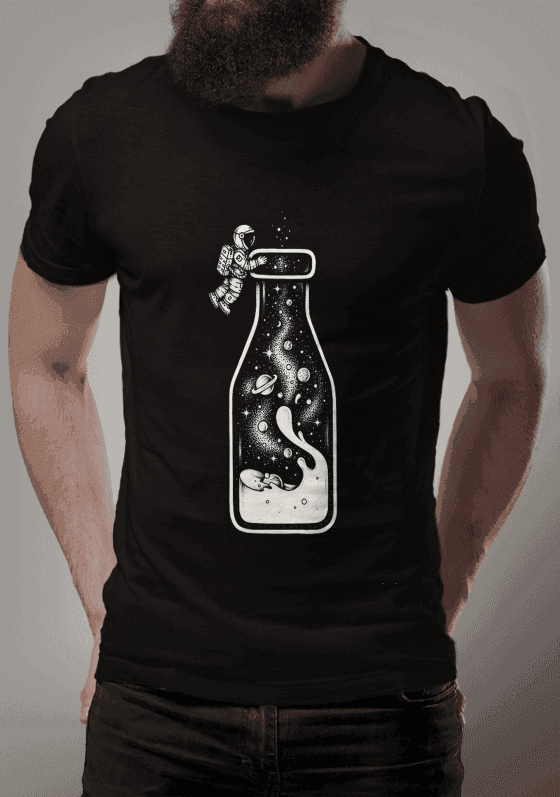 Camiseta galáxia 3