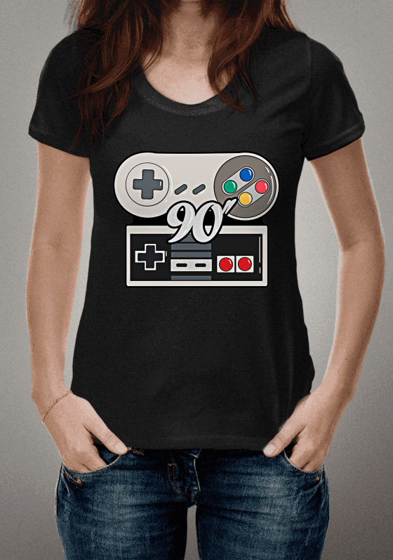 Nome do produto  Camiseta Game 90