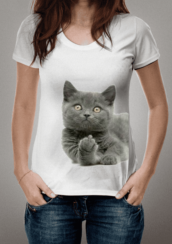 Camiseta Gato