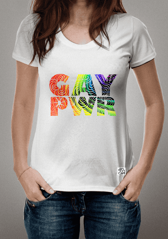 Nome do produto  Camiseta: GAY POWER