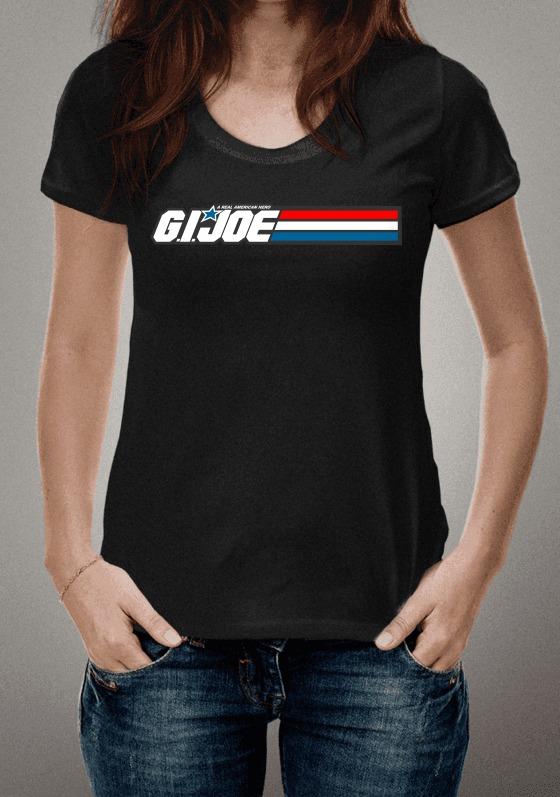 CAmiseta Gi Joe Comandos em ação anos 80