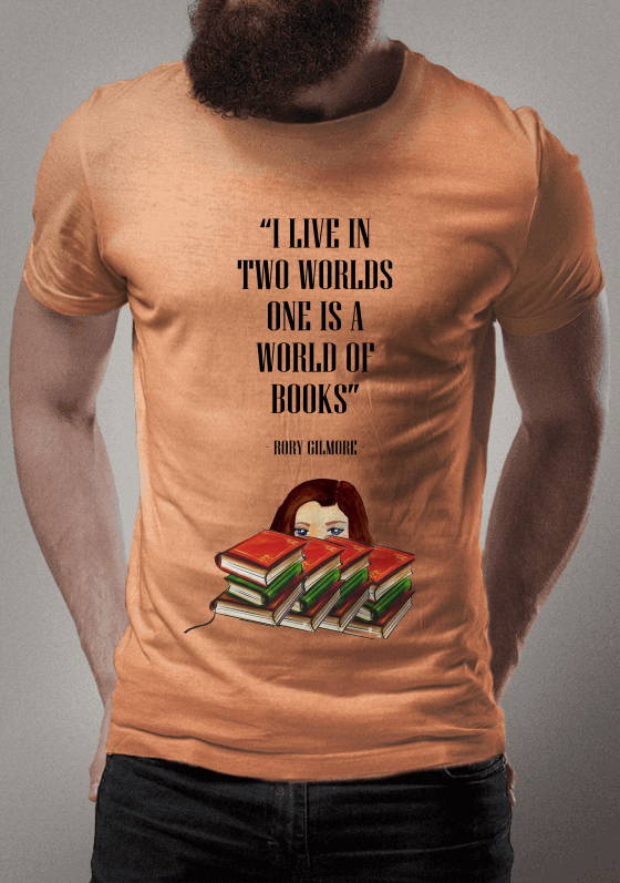 Nome do produto  Camiseta Gilmore Gilrs Eu moro em dois mundos