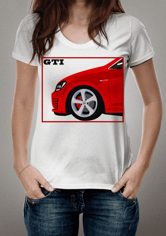 Nome do produto  Camiseta Golf GTI