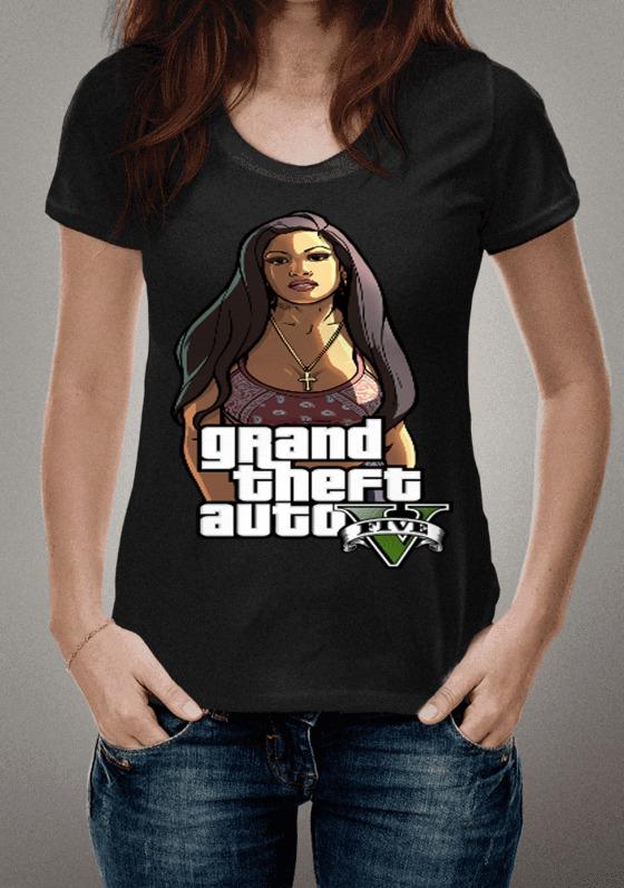 Camiseta Grand Theft Auto