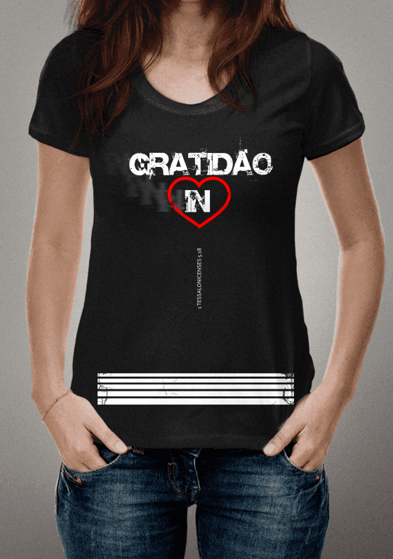 Camiseta Gratidão