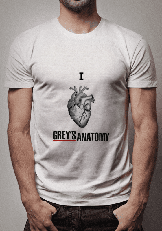 Nome do produto  Camiseta Grey´s Anatomy
