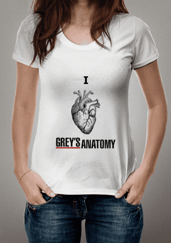 Nome do produto  Camiseta Grey´s Anatomy