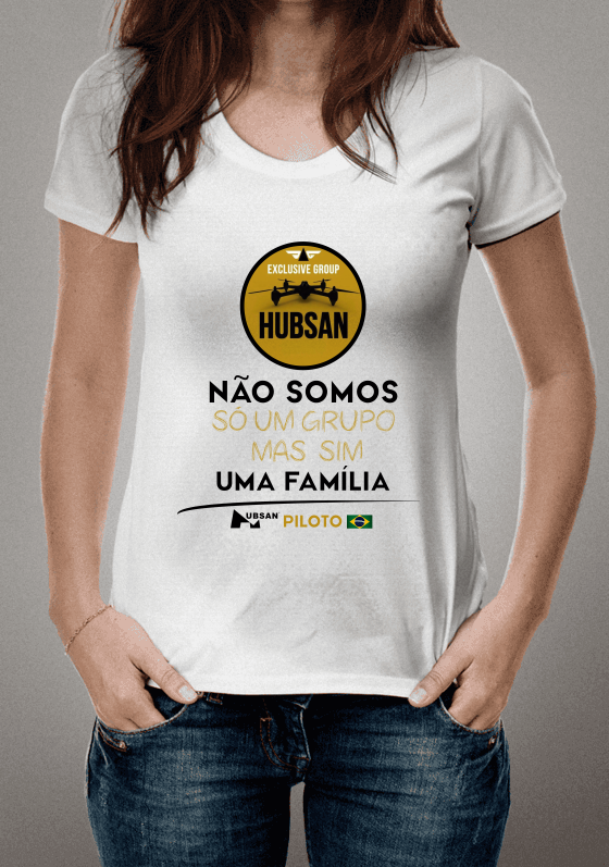 Nome do produto  Camiseta Grupo HUBSAN BRASIL