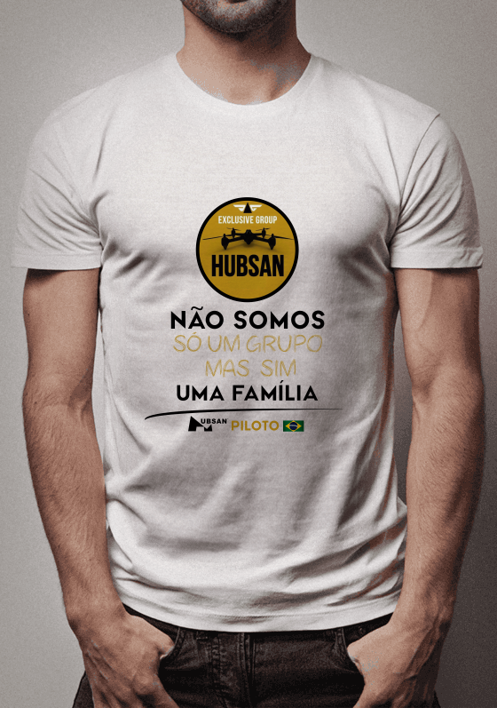 Nome do produto  Camiseta Grupo HUBSAN BRASIL
