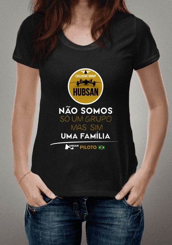 Nome do produto  Camiseta Grupo HUBSAN BRASIL