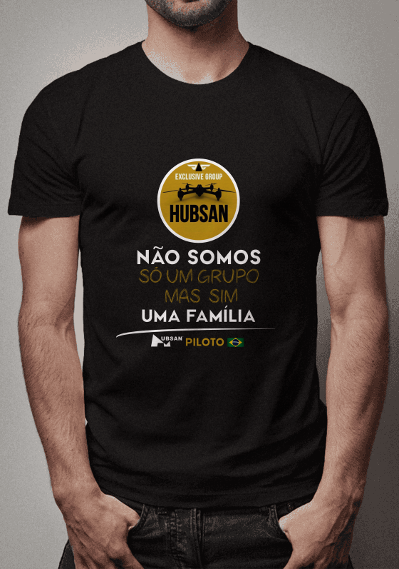 Nome do produto  Camiseta Grupo HUBSAN BRASIL