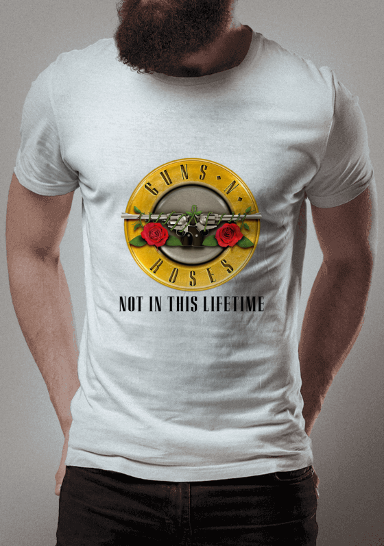 Nome do produto  Camiseta Guns N Roses