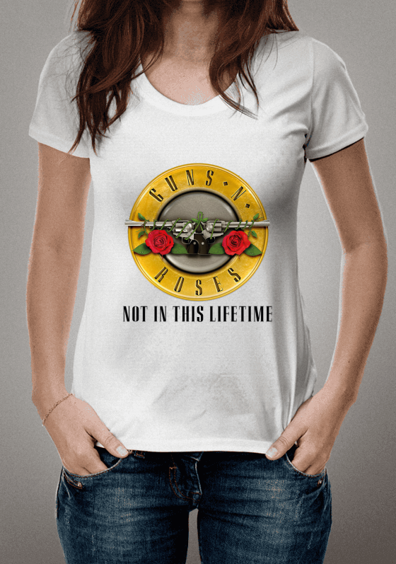 Nome do produto  Camiseta Guns N Roses