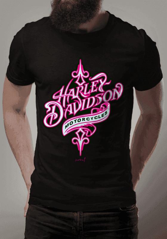 Nome do produto  Camiseta Harley Davidson Feminina