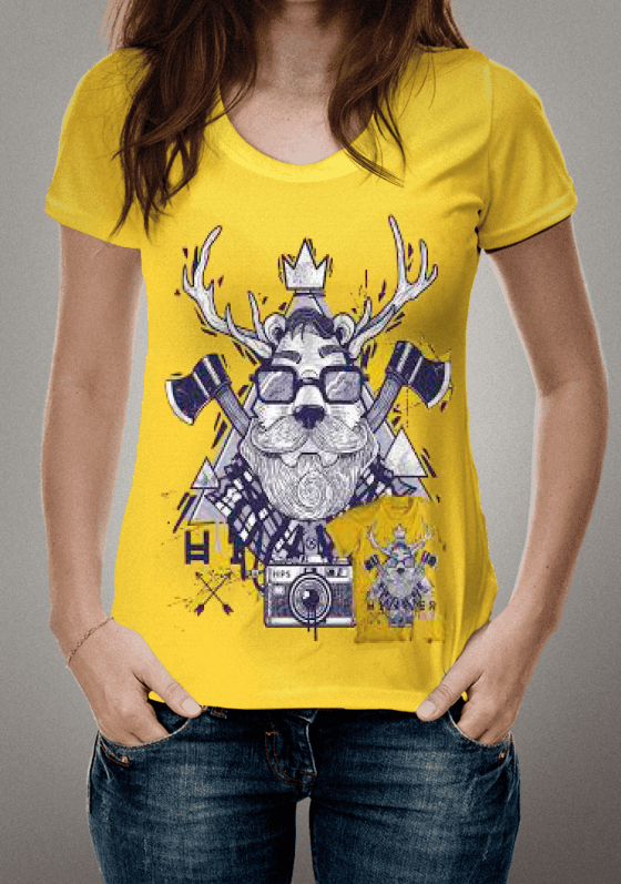 Nome do produto  camiseta hipster