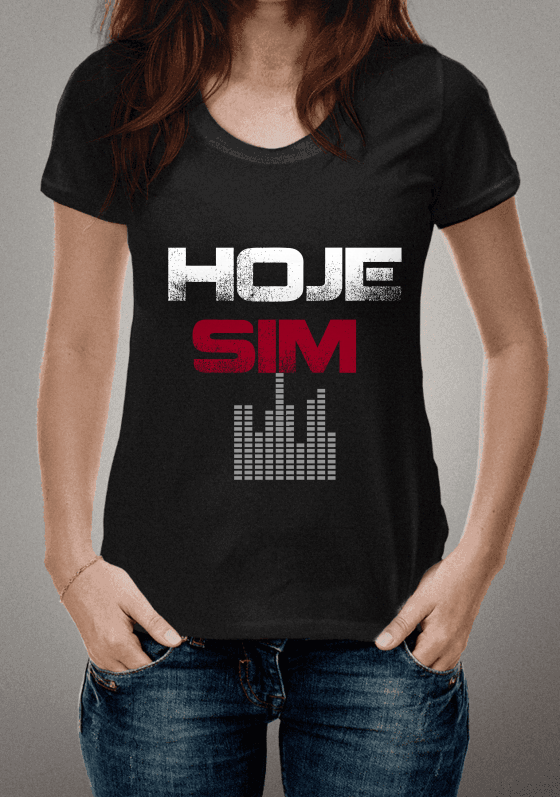 CAMISETA HOJE SIM 2