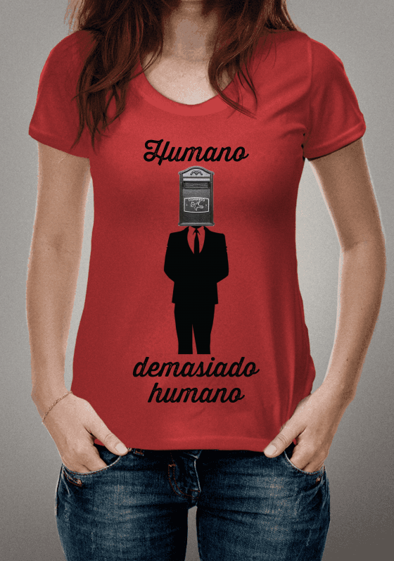 Camiseta Homem correio