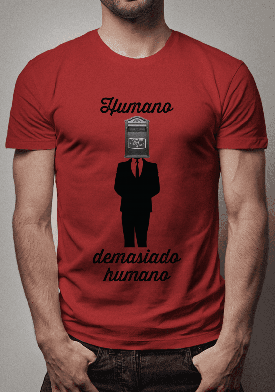Camiseta Homem correio