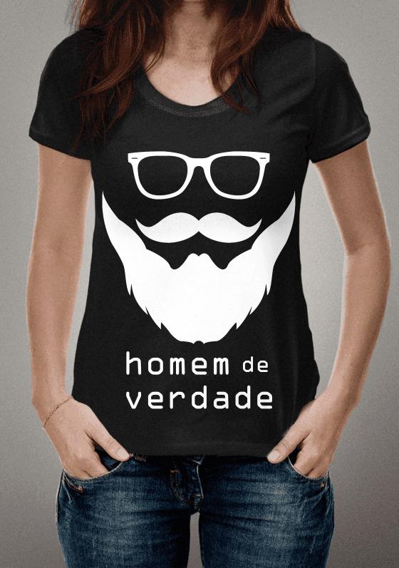 Nome do produto  CAMISETA HOMEM DE VERDADE / SÓ HOMEM DE RESPEITO USA!