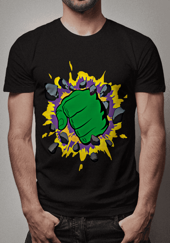 Nome do produto  Camiseta Hulk