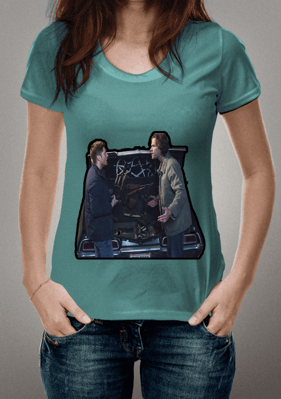 Camiseta Irmãos Winchester - Supernatural