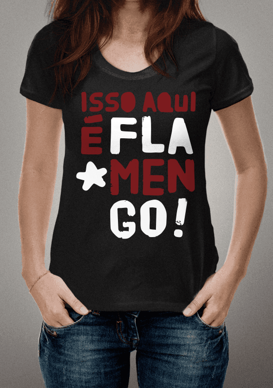 Nome do produto  Camiseta Isso Aqui é Mengo 2