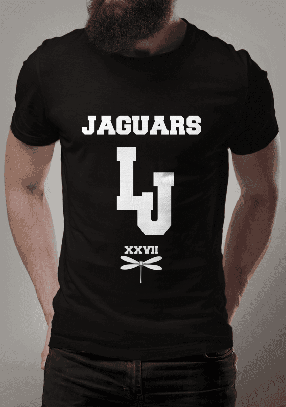 Nome do produto  Camiseta Jaguars - Texto Branco