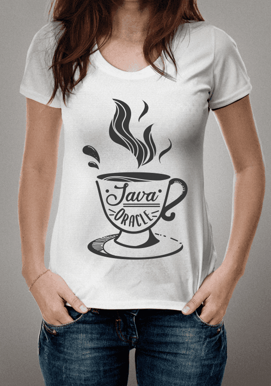 Camiseta Java Oracle (Clara)