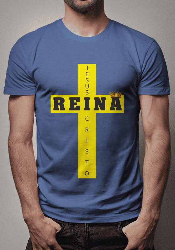 Nome do produto  Camiseta Jesus Cristo Reina