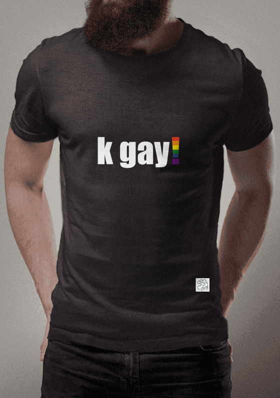 Nome do produto  Camiseta: K Gay!