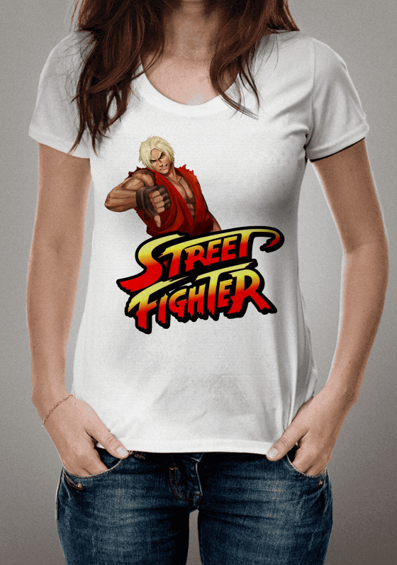 Nome do produto  Camiseta Ken Masters