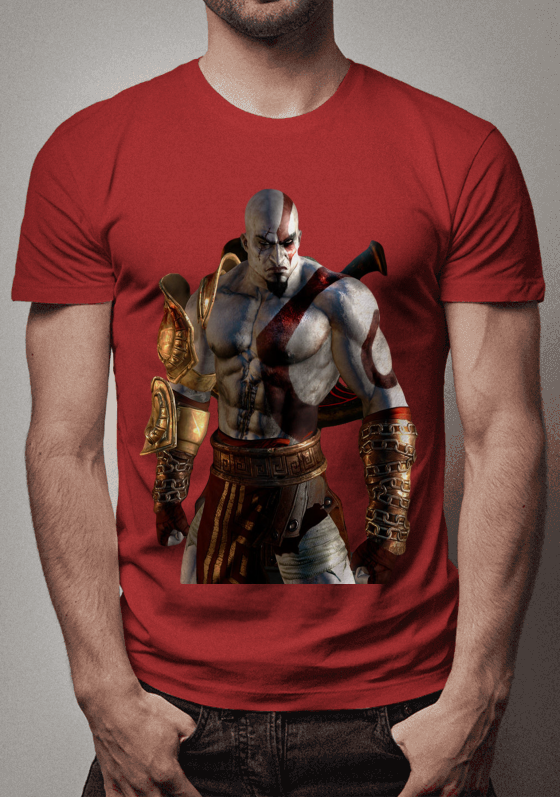 Nome do produto  camiseta kratos
