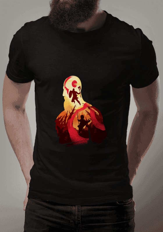 Nome do produto  Camiseta Kratos God of War