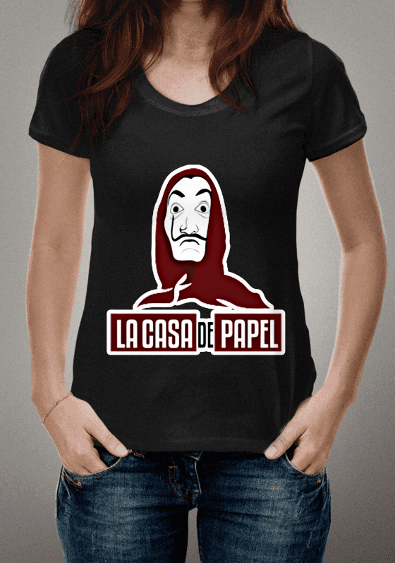 Nome do produto  Camiseta La Casa De Papel 2