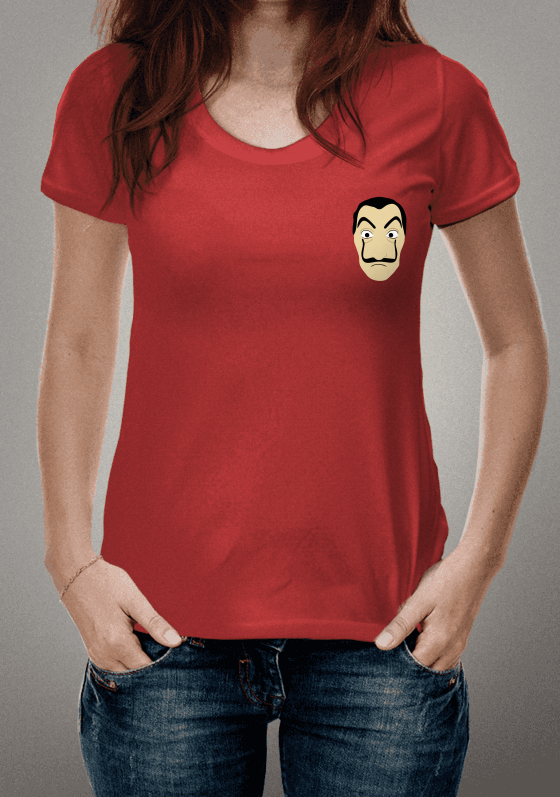 Nome do produto  Camiseta La Casa de Papel