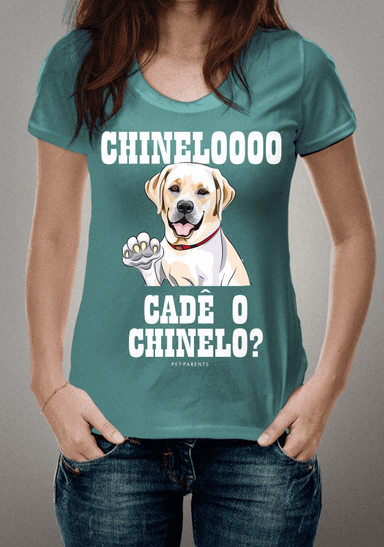 Nome do produto  Camiseta Labrador - Chineloo