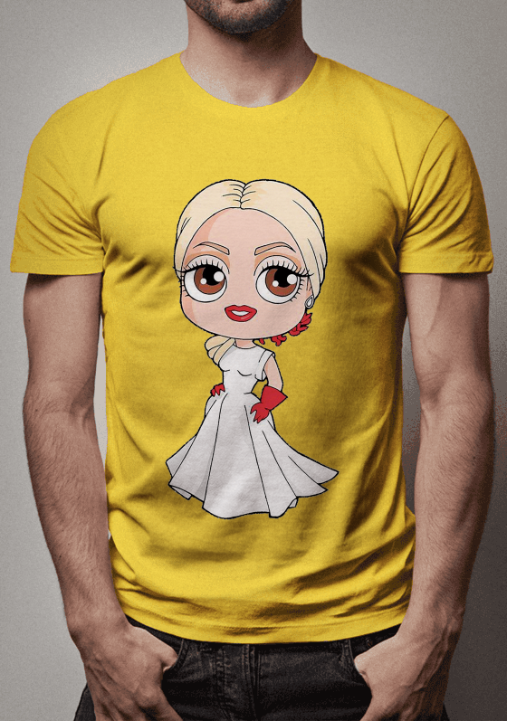 Nome do produto  CAMISETA LADY GAGA