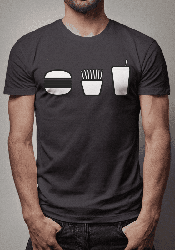 Nome do produto: CAMISETA LANCHE